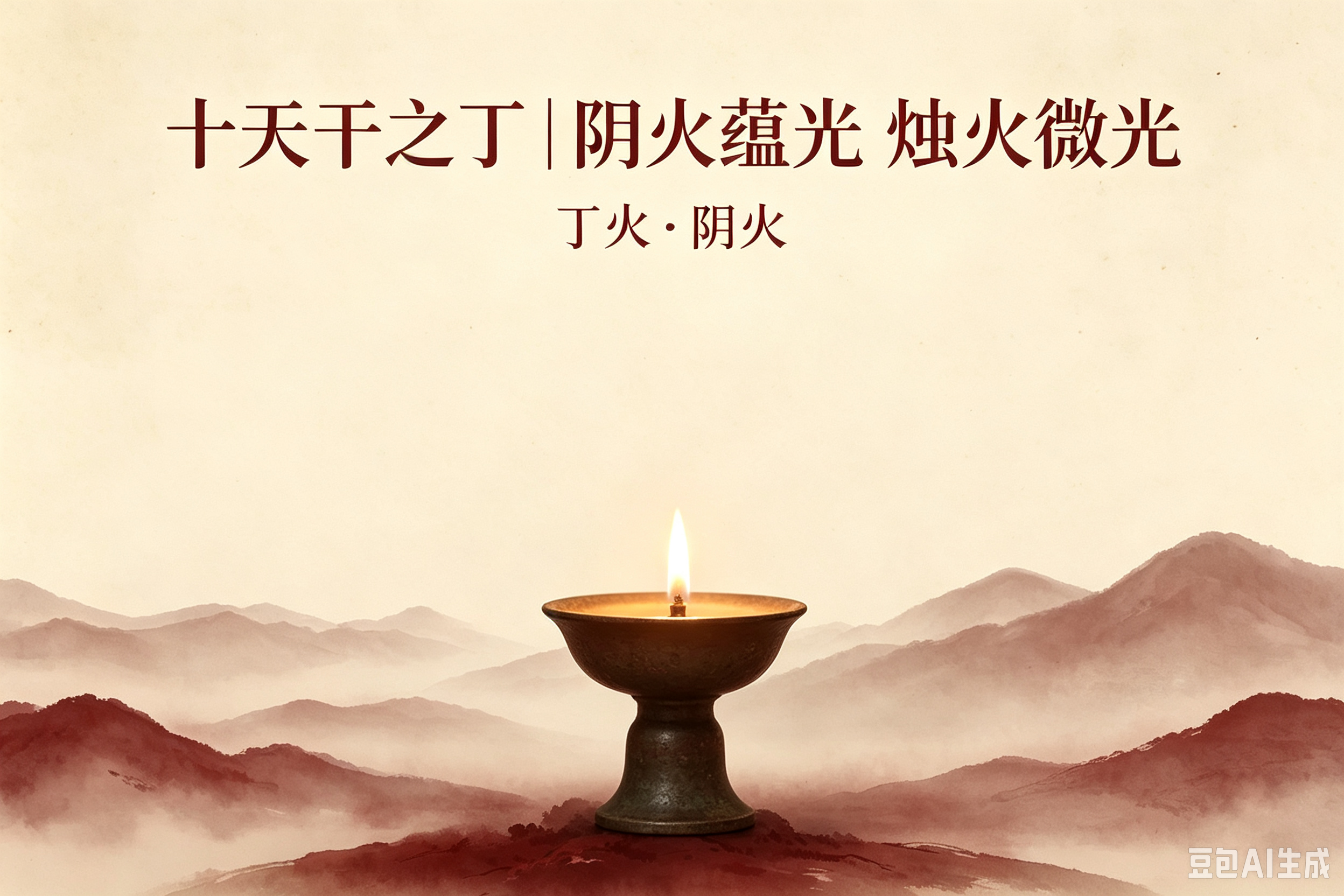 十天干之丁：阴火蕴光，静守一隅的烛火之力